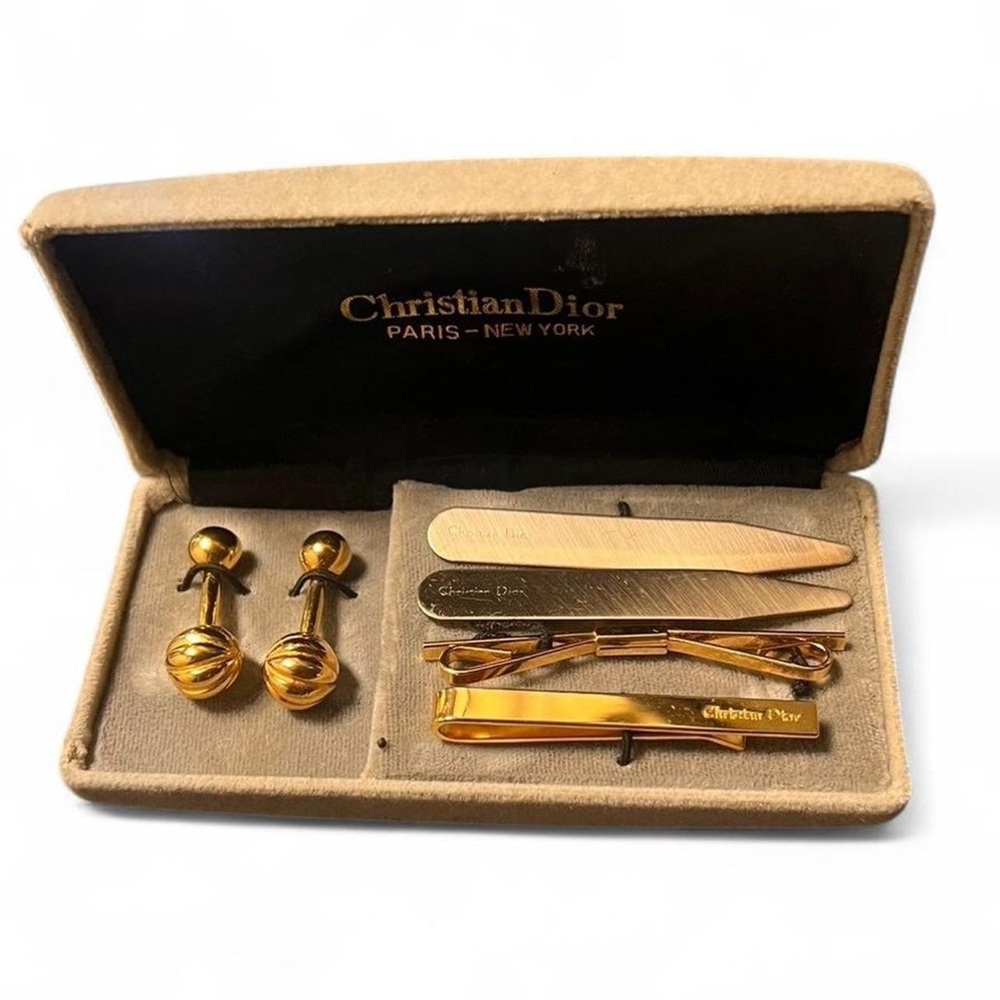 Dior Gold Men's Accessory Set